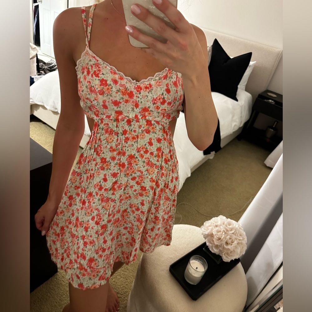 Floral summery dress
